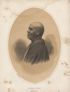 Buddhistpräst i Simoda, 1855